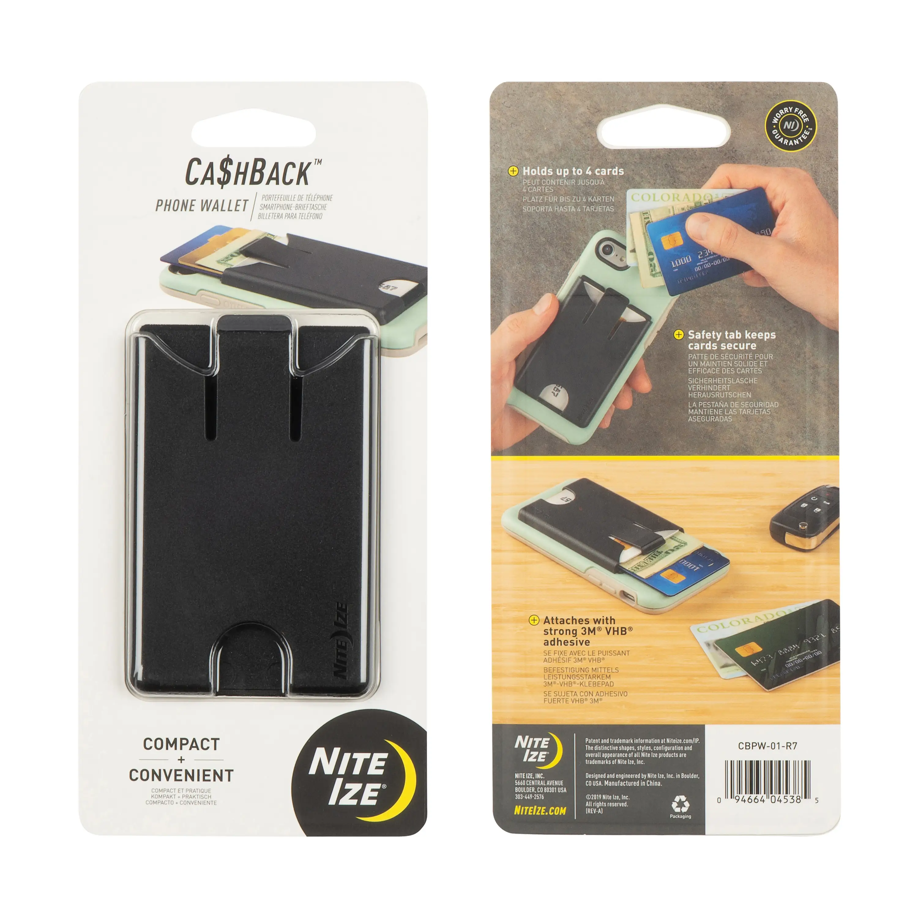 Outstanding CASH BACK PHONE WALLET Secure