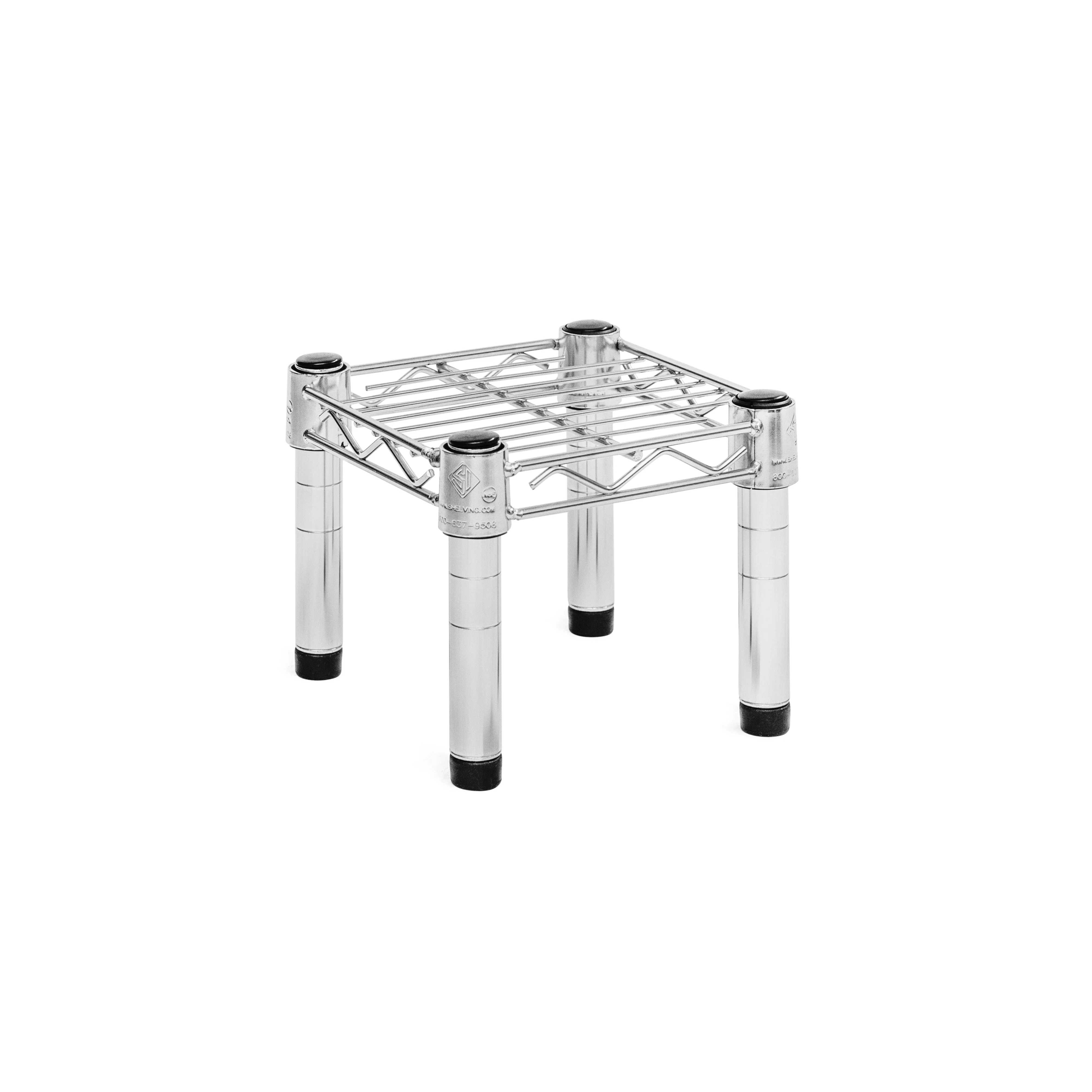 Efficient 8 quot d x 6 quot h Chrome Wire Shelving w 1 Shelf Top-Quality