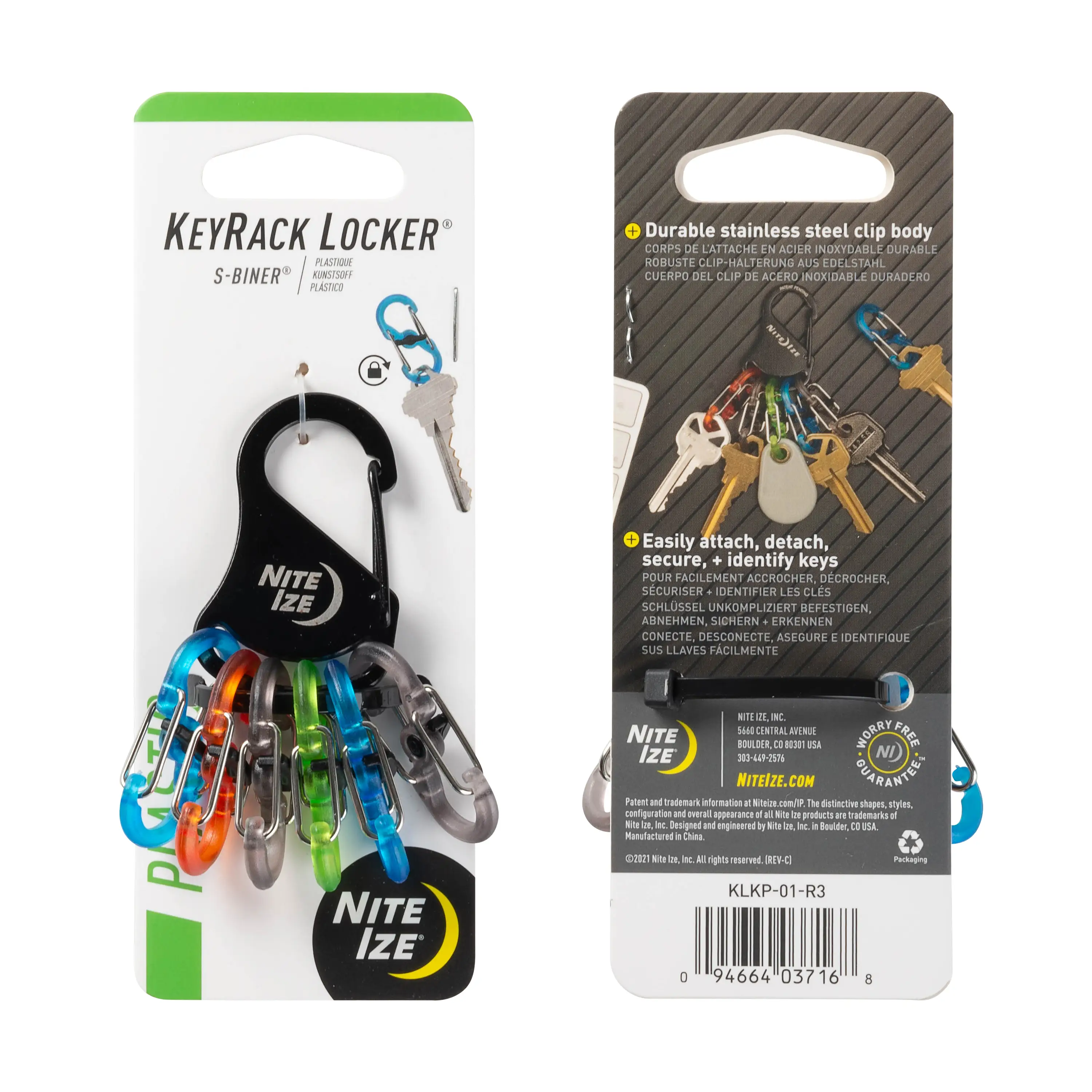 Easy-to-Use KEYRACK LOCKER S-BINER PLASTIC Innovative