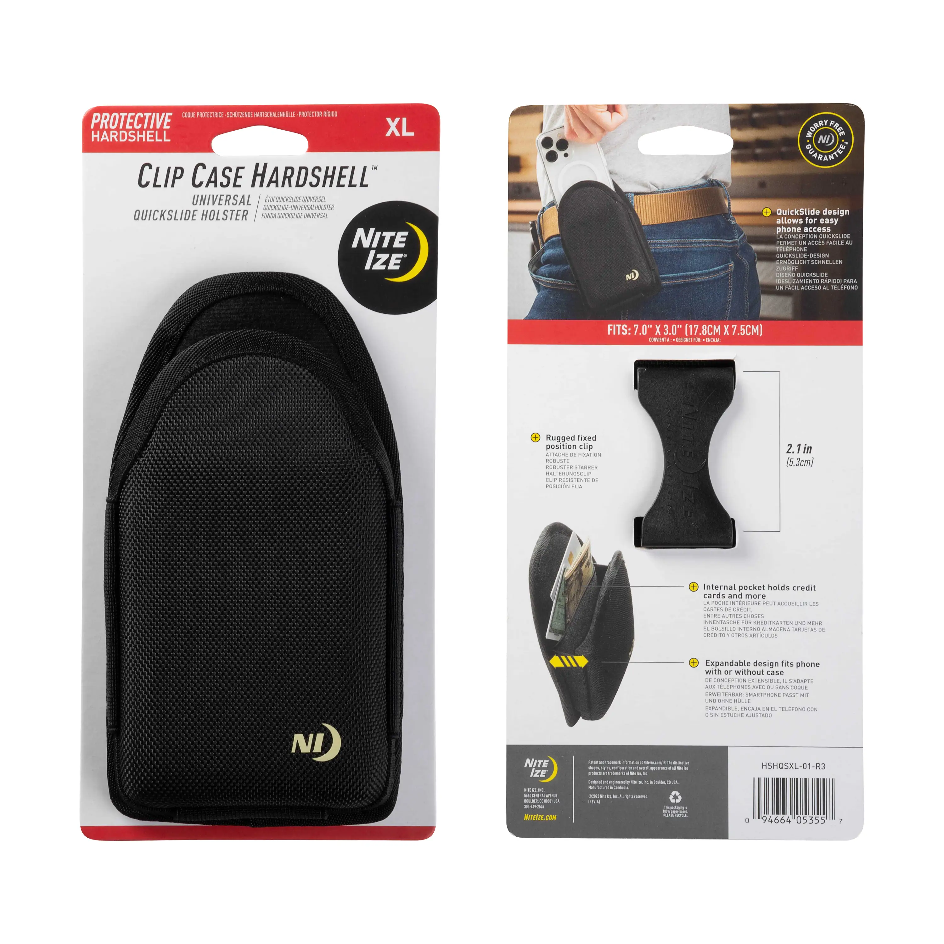 Expertly Made QUICKSLIDE HOLSTER XL BLK Elite