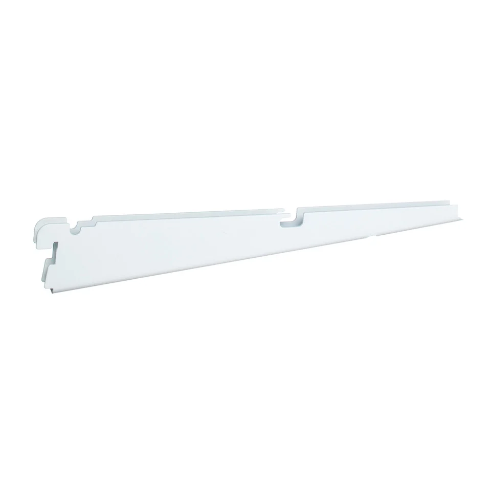 Flexible 12 quot VENTILATED SHELF BRACKET WHT Genuine
