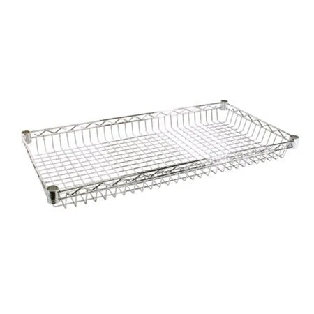 Smart Chrome Basket Wire Shelves Functional
