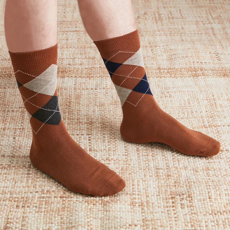 Elegant MEN SOCKS DIAMOND BR Original