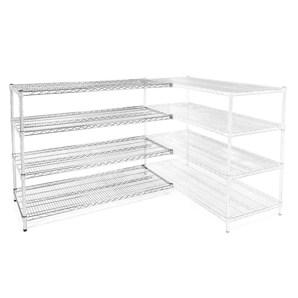Proven 21 quot d x 60 quot w Wire Shelving Add-Ons w 4 Shelves Advanced