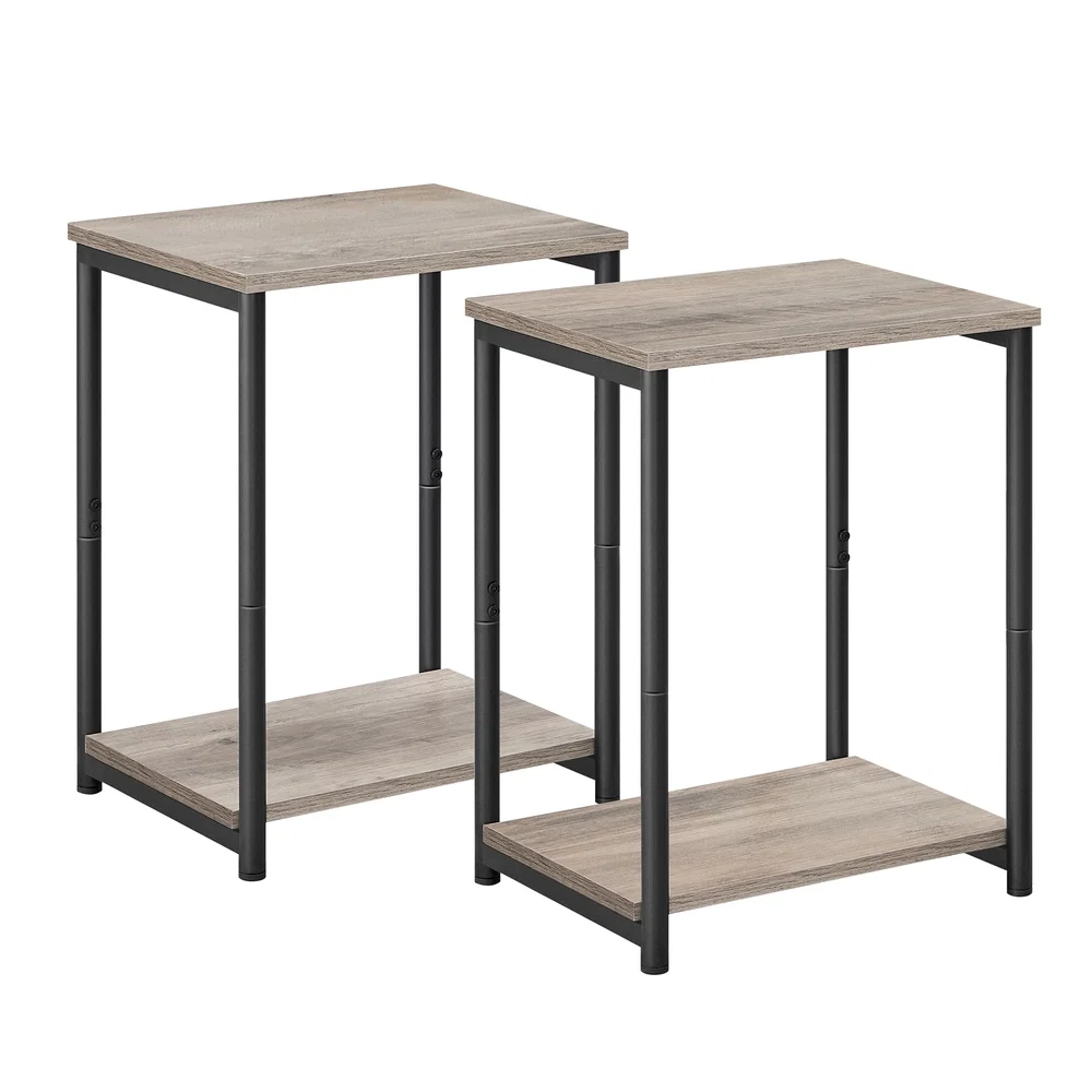 Fine Crafted VASAGLE Side Table with Open Storage Advanced