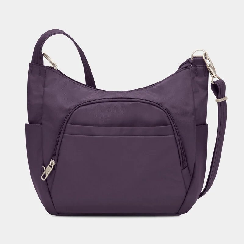 Environmentally Friendly AT CROSSBODY BUCKET BAG PURPLE Sophisticated