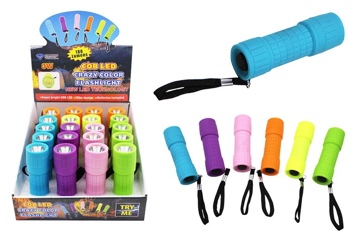Versatile COB LED FLASHLIGHT BRIGHT Dependable