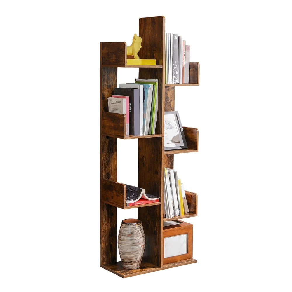 Innovative VASAGLE 8 Storage Shelves Bookcase Consistent