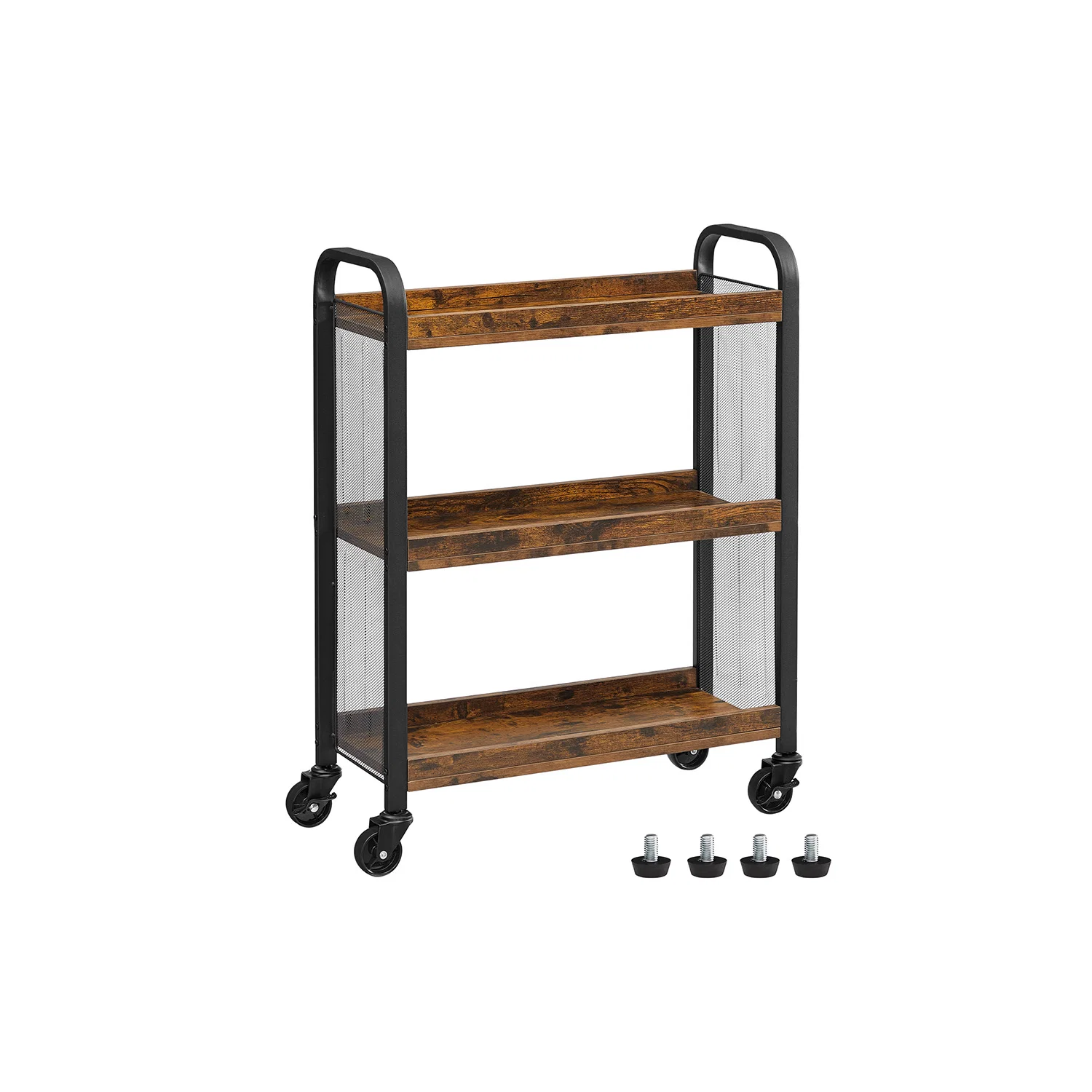 Top-Quality VASAGLE Slim Kitchen Cart for Narrow Spaces Lightweight
