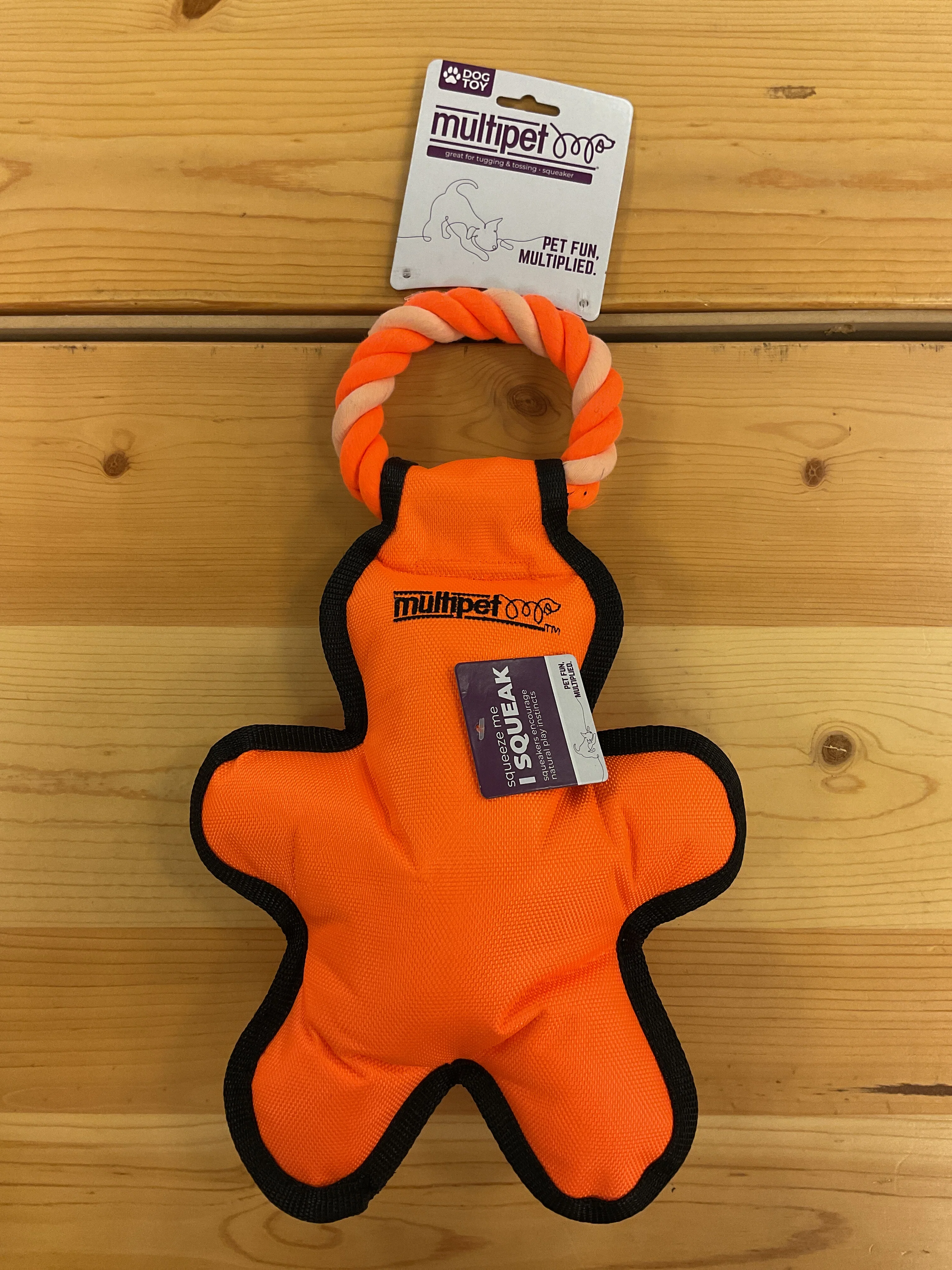 Sustainable PET TOY TUG-O-MAN 14 quot Organic