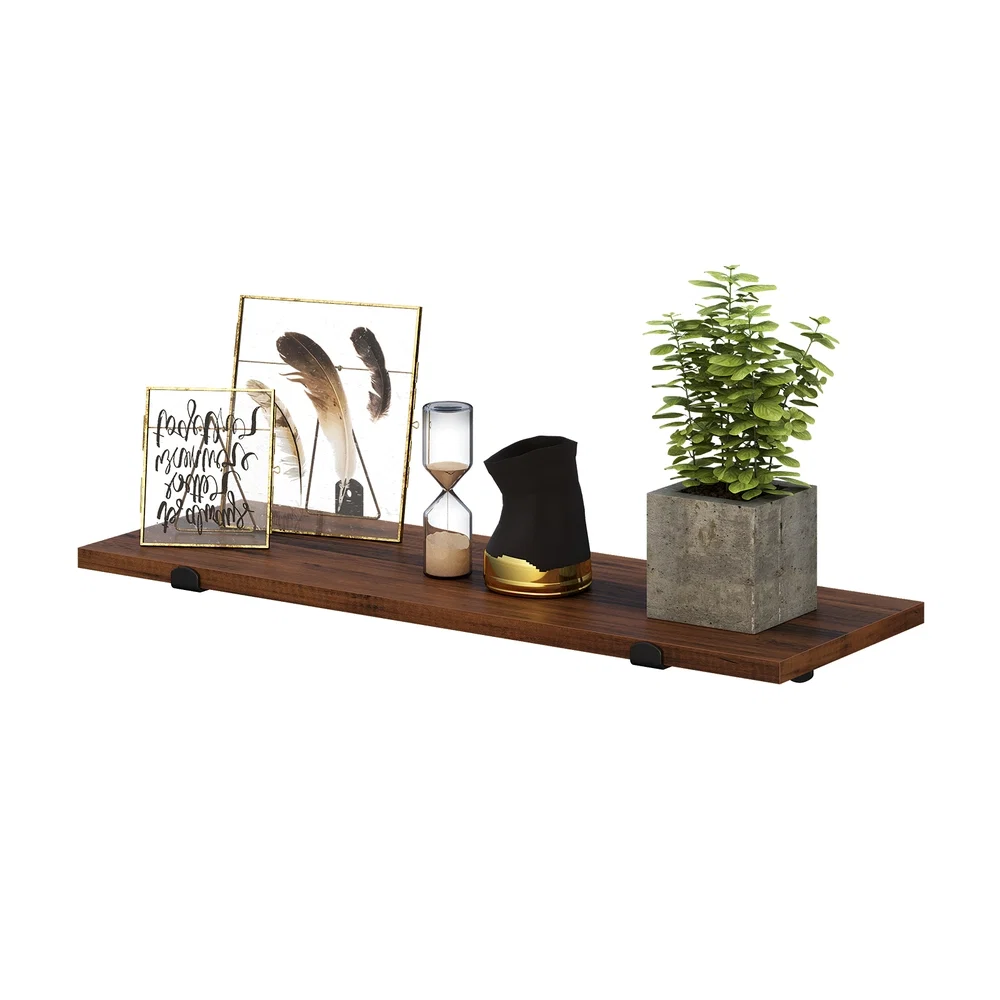 Fine SONGMICS Wall Mounted Floating Shelves Consistent