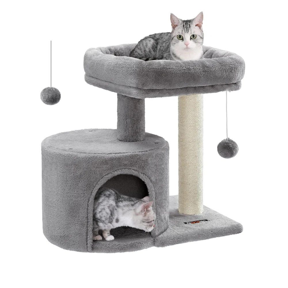 Exceptional Feandrea Cat Tree with Sisal-Covered Scratching Posts Proven