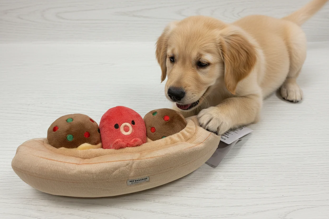 Reusable DOG TOY TAKOYAKI Carefully Designed