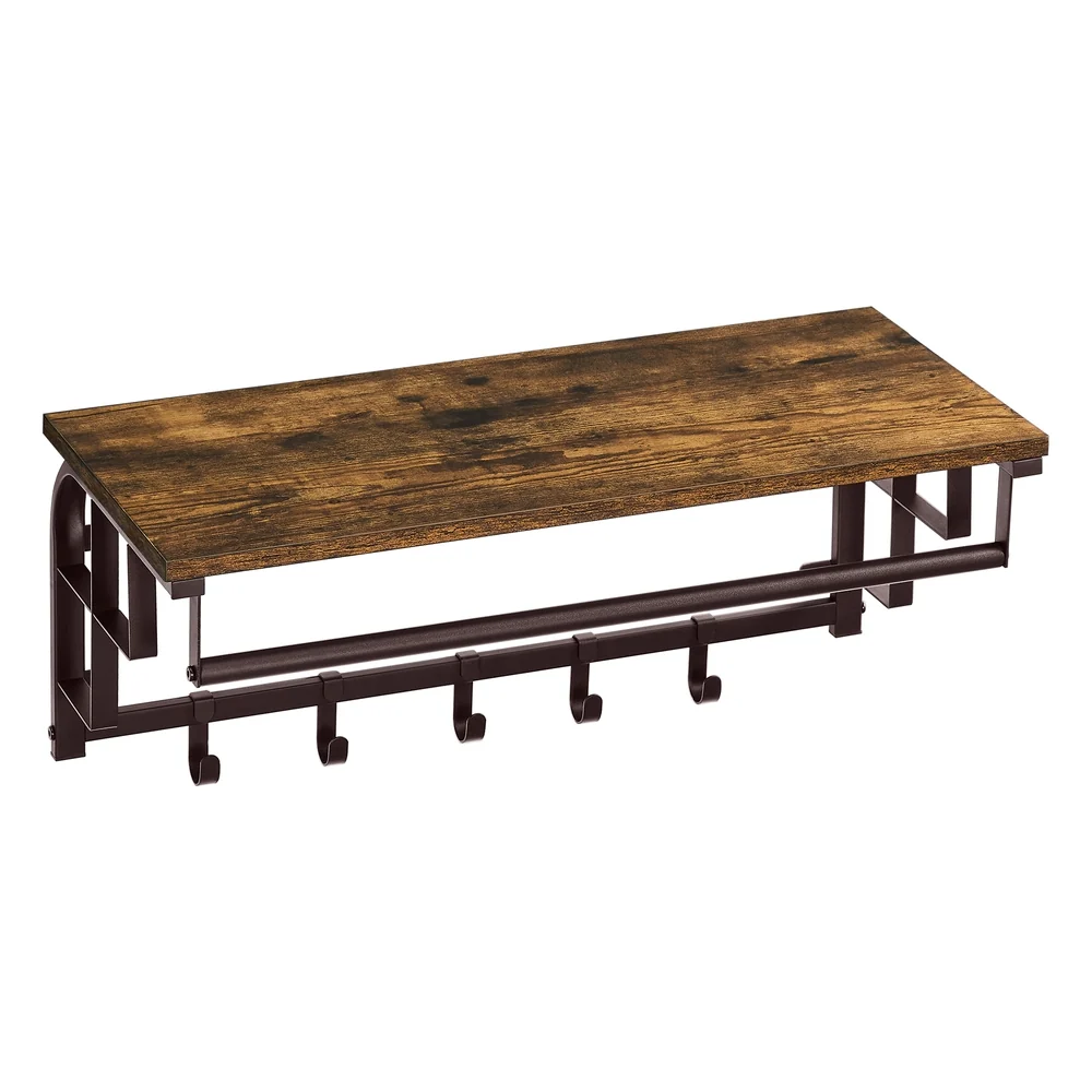 Professional VASAGLE Wall Mounted Industrial Rack Crafted