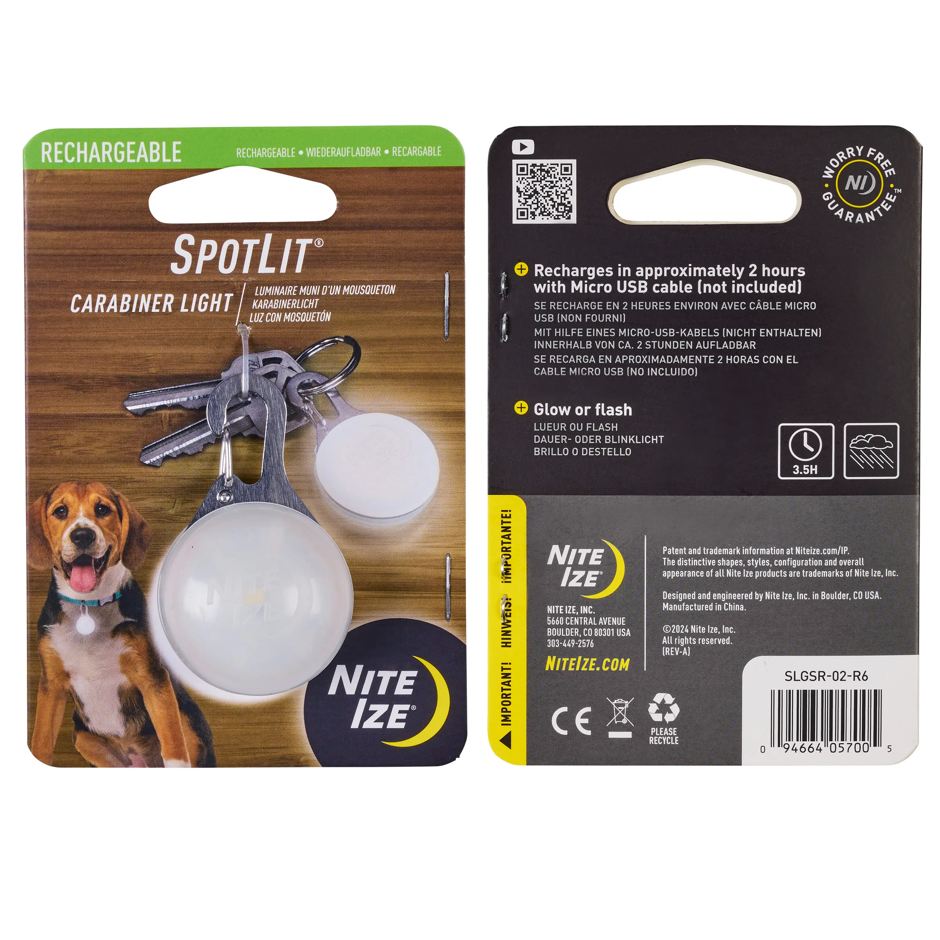 Carefully Designed SPOTLIT CARABINER LIGHT Healthy