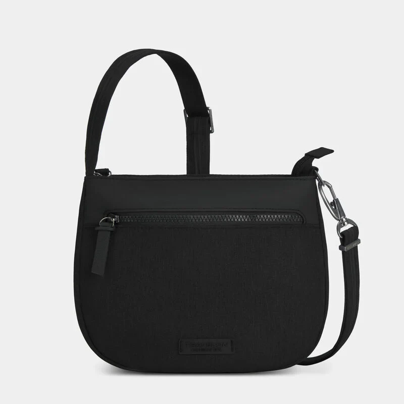 Outstanding METRO AT SADDLE CROSSBODY BLACK Contemporary