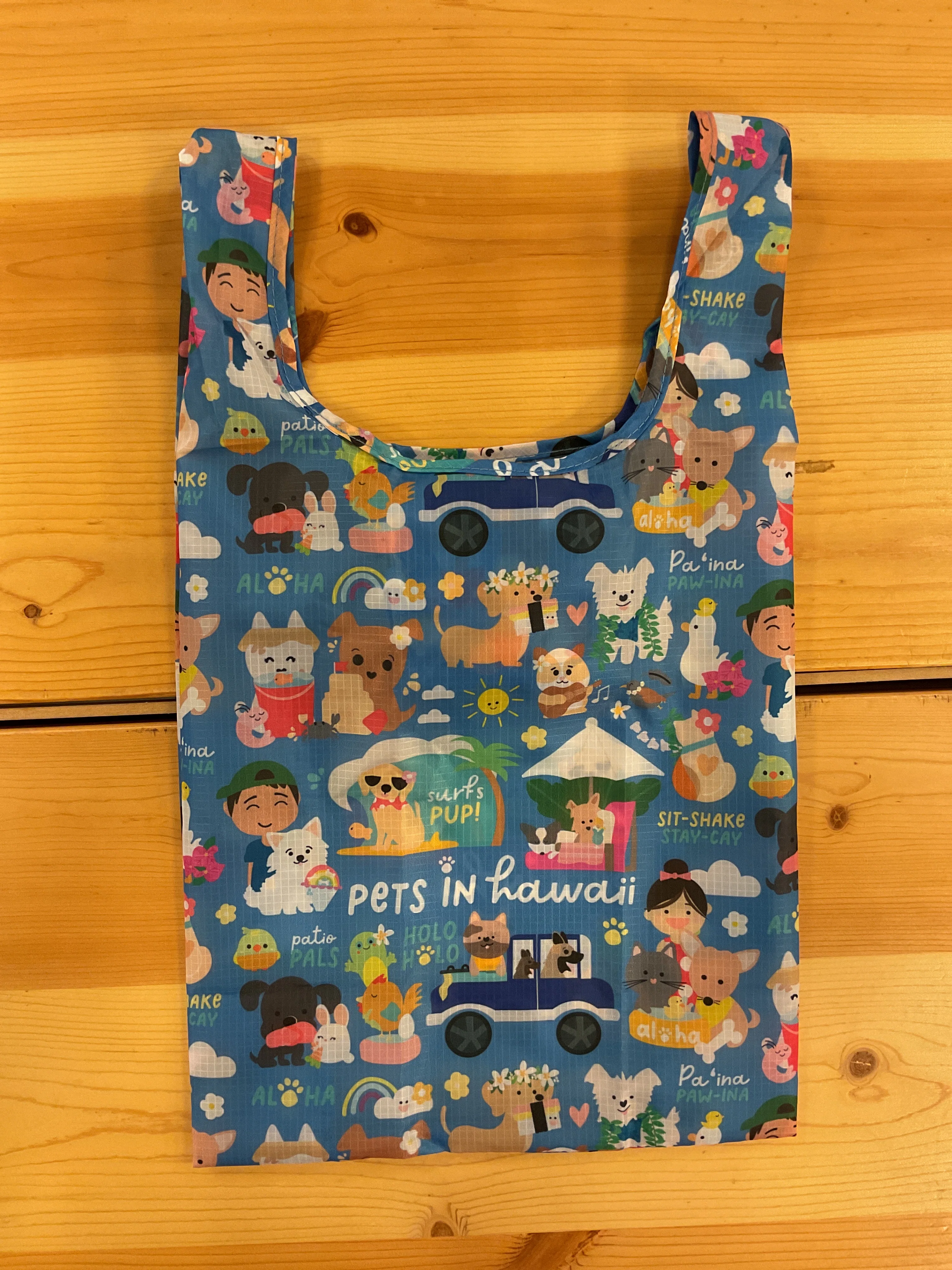 Relaxed EDEN SMALL TOTE PETS IN HAWAII BLUE Safe