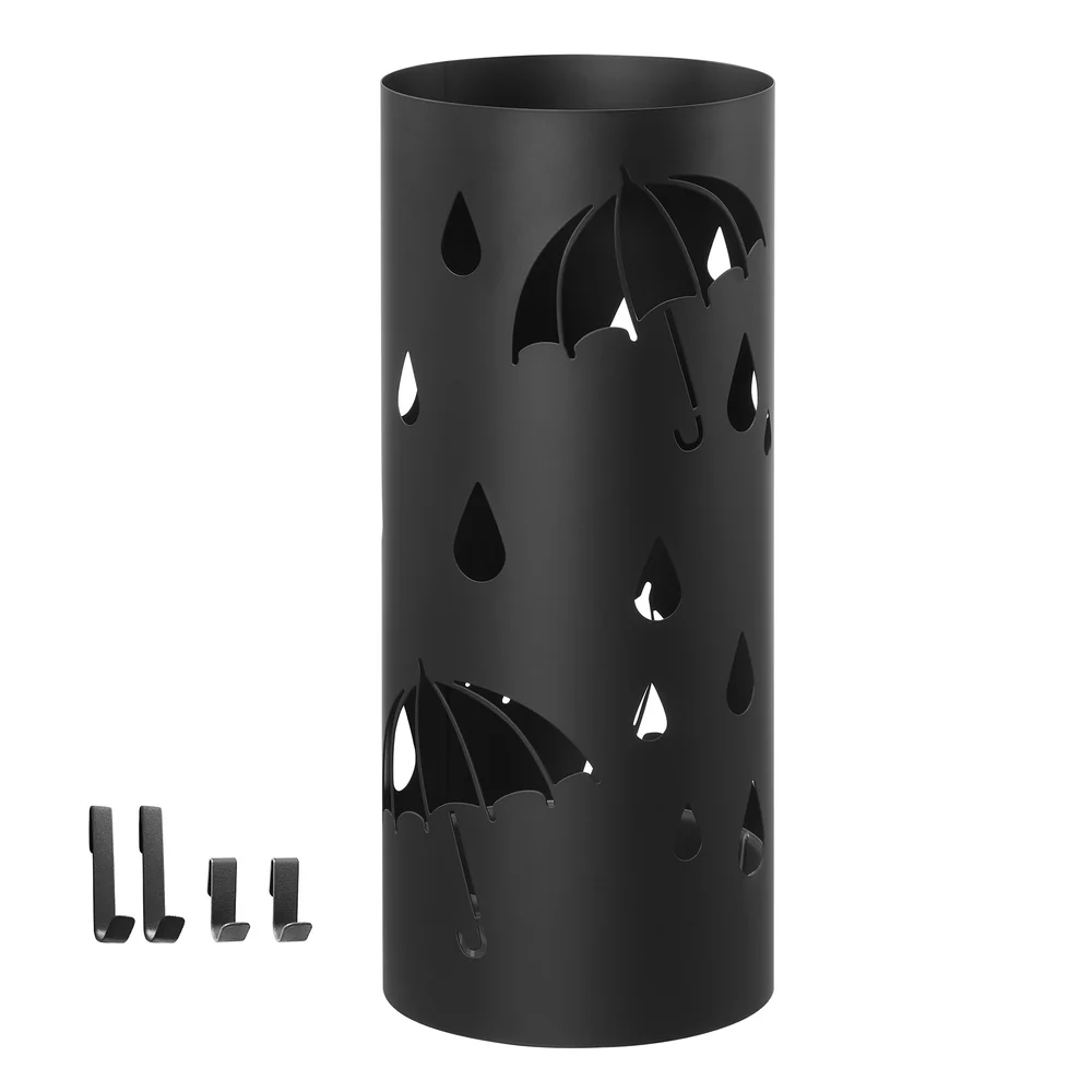 High-Performance SONGMICS Metal Umbrella Stand with Water Tray High-End