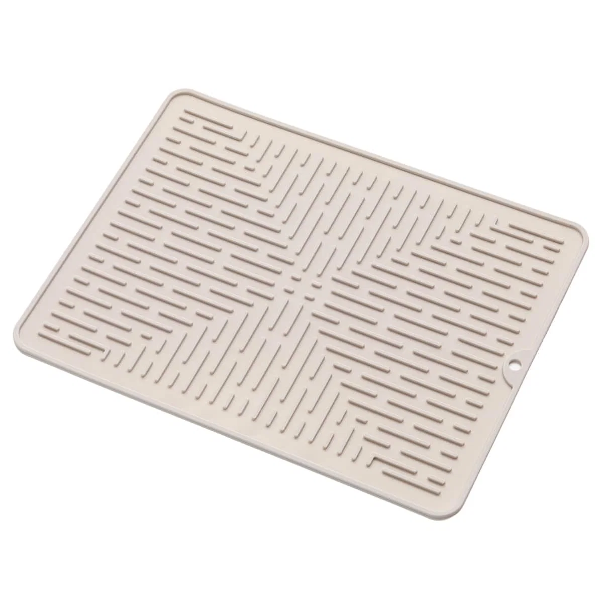 Smooth Silicone Draining Mat GA-222 Mocha High-Grade