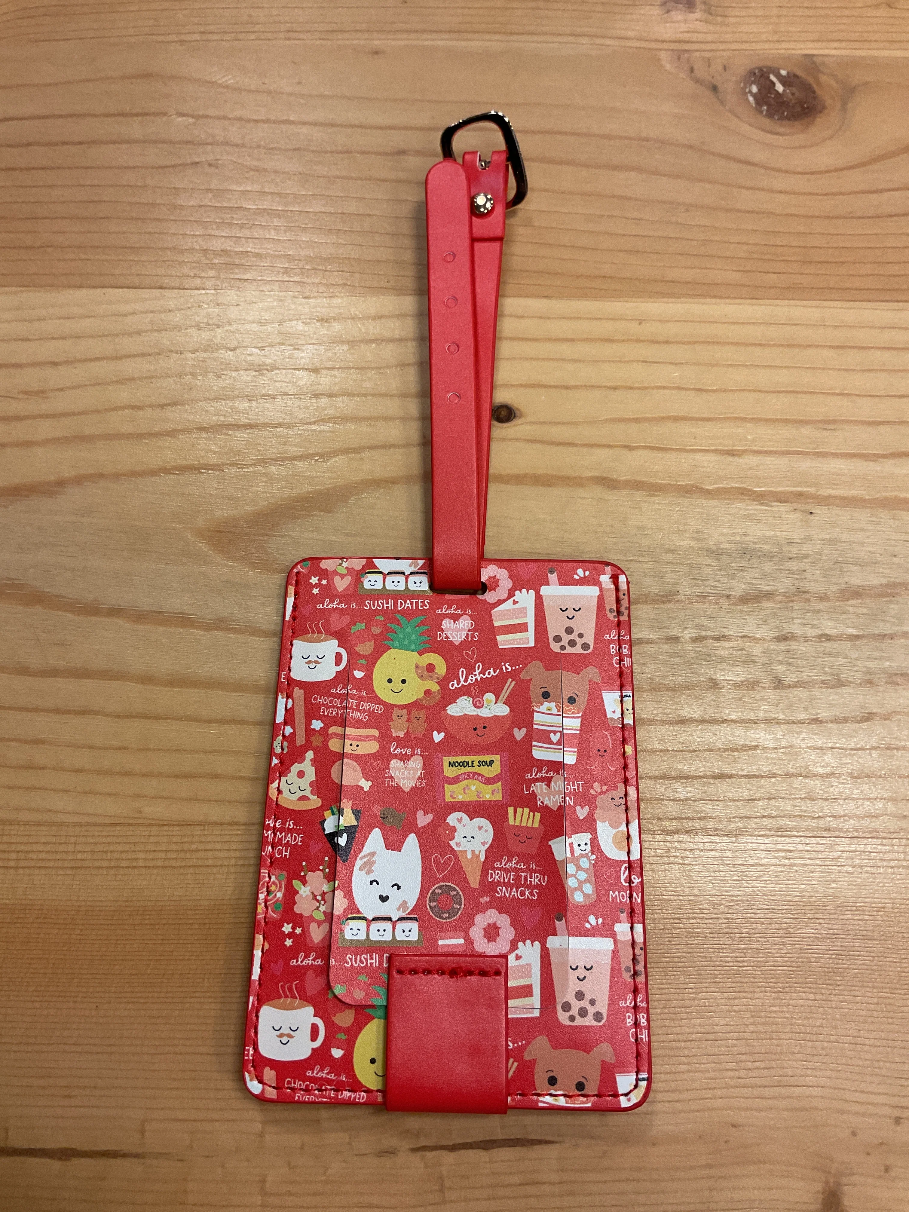 Traditional EDEN LUGGAGE TAG LOVE amp ALOHA IS Long-Lasting