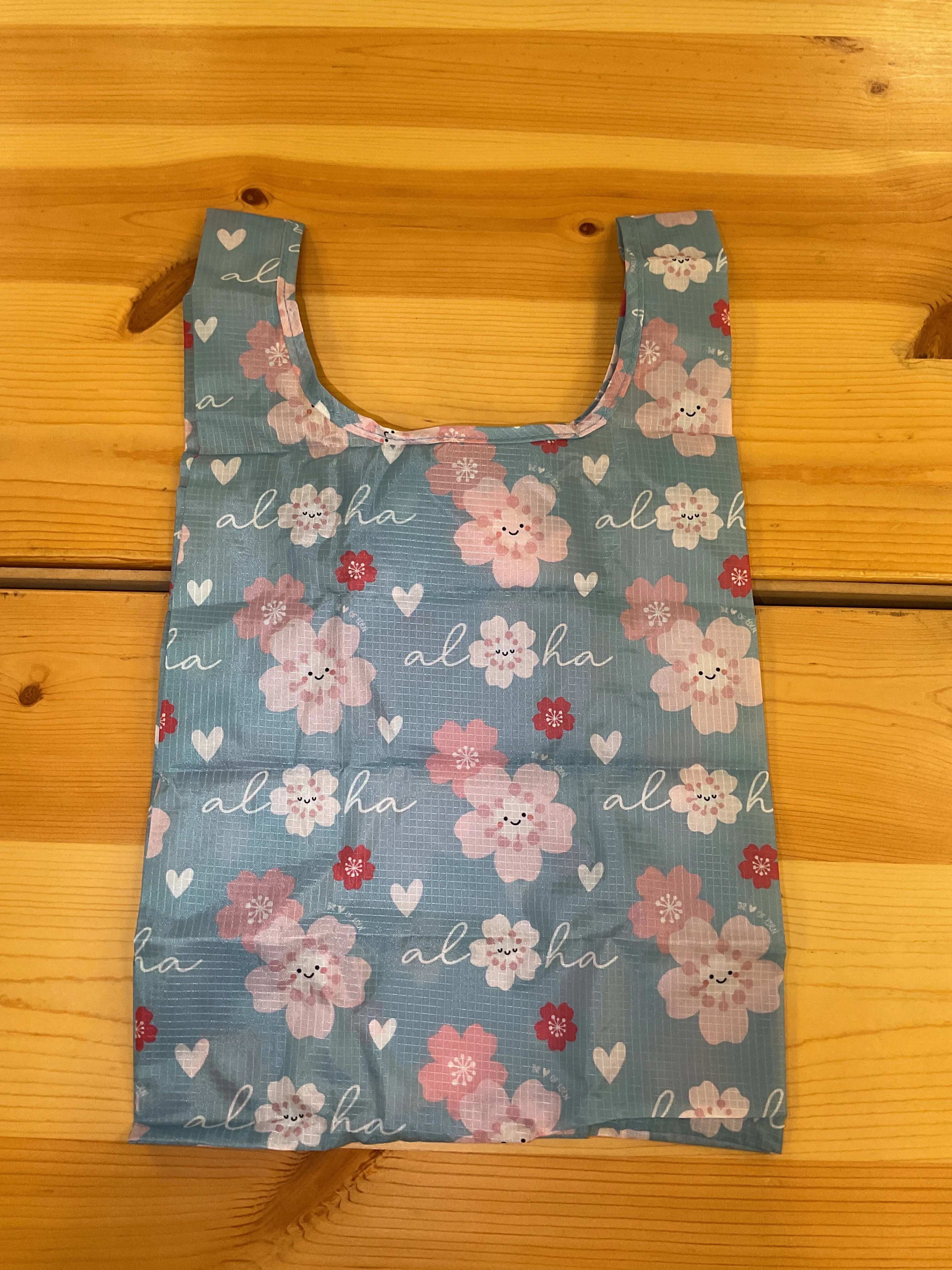 Prestigious EDEN SMALL TOTE ALOHA SAKURA LT BLUE Easy-to-Use