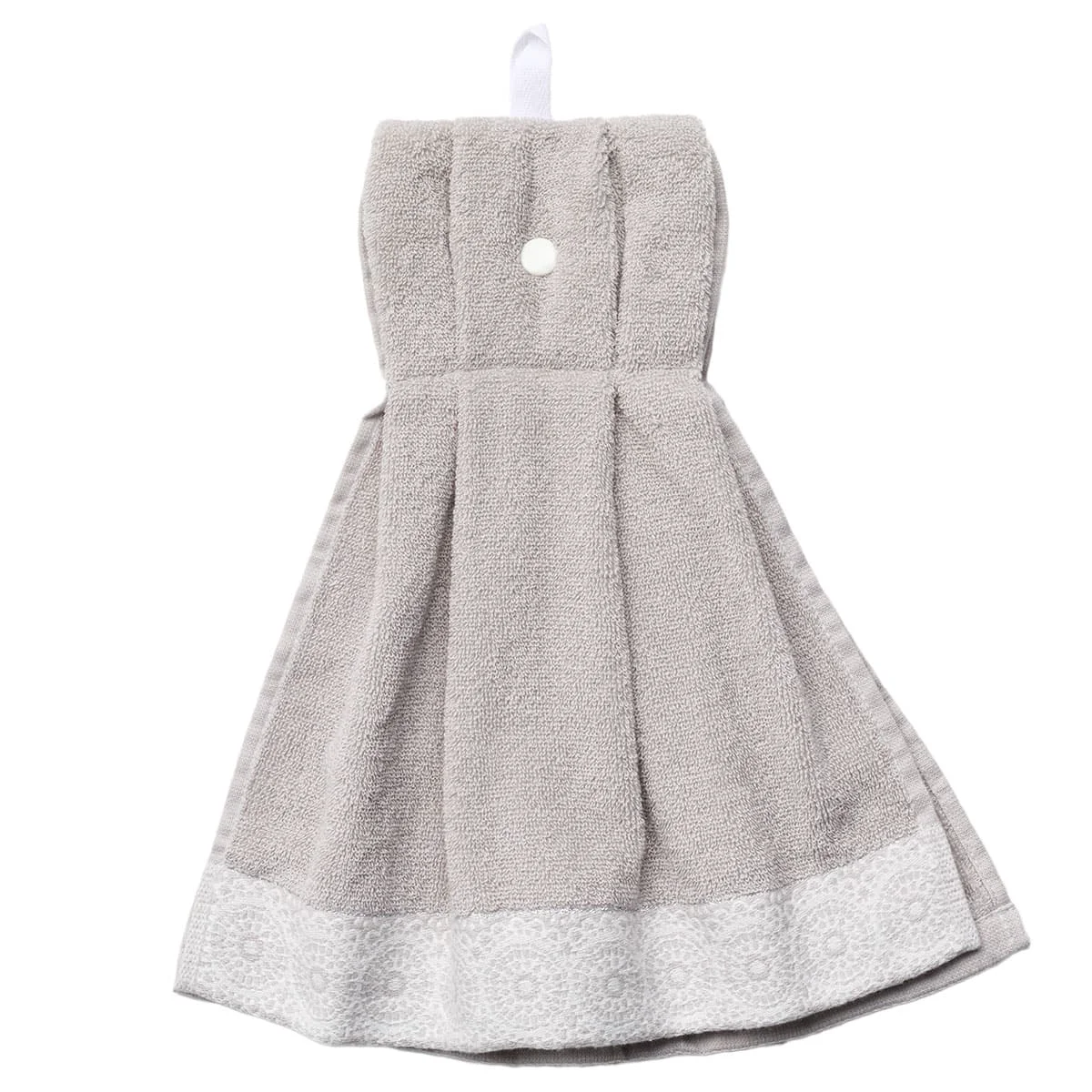 Classic Dress Towel 34 x 70 cm Light Gray World-Class