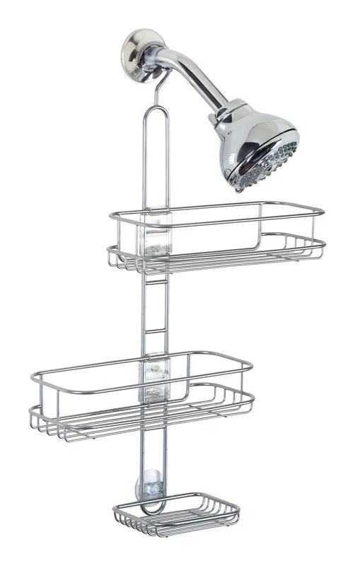 Premium Material SHOWER CADDY LINEA SILVER Refined