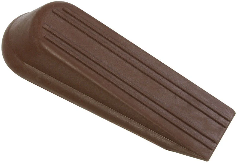 Fast WEDGE DOOR STOP BROWN 2PK Functional