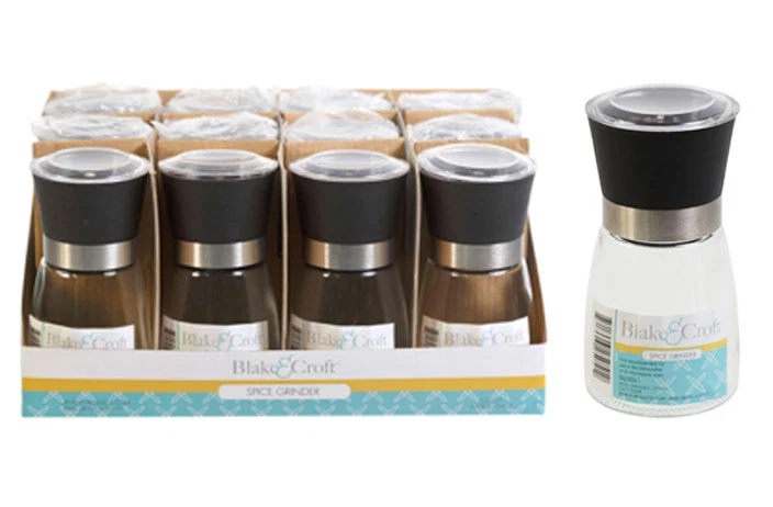 Prestigious GLASS SPICE GRINDER Premium