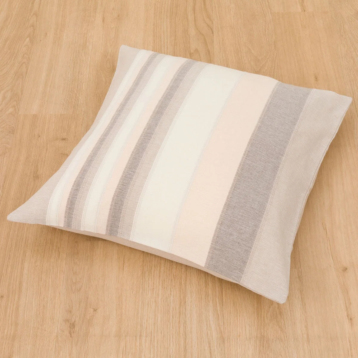 Fine Crafted Kerala KE002 Floor Cushion Cover Brown Authentic