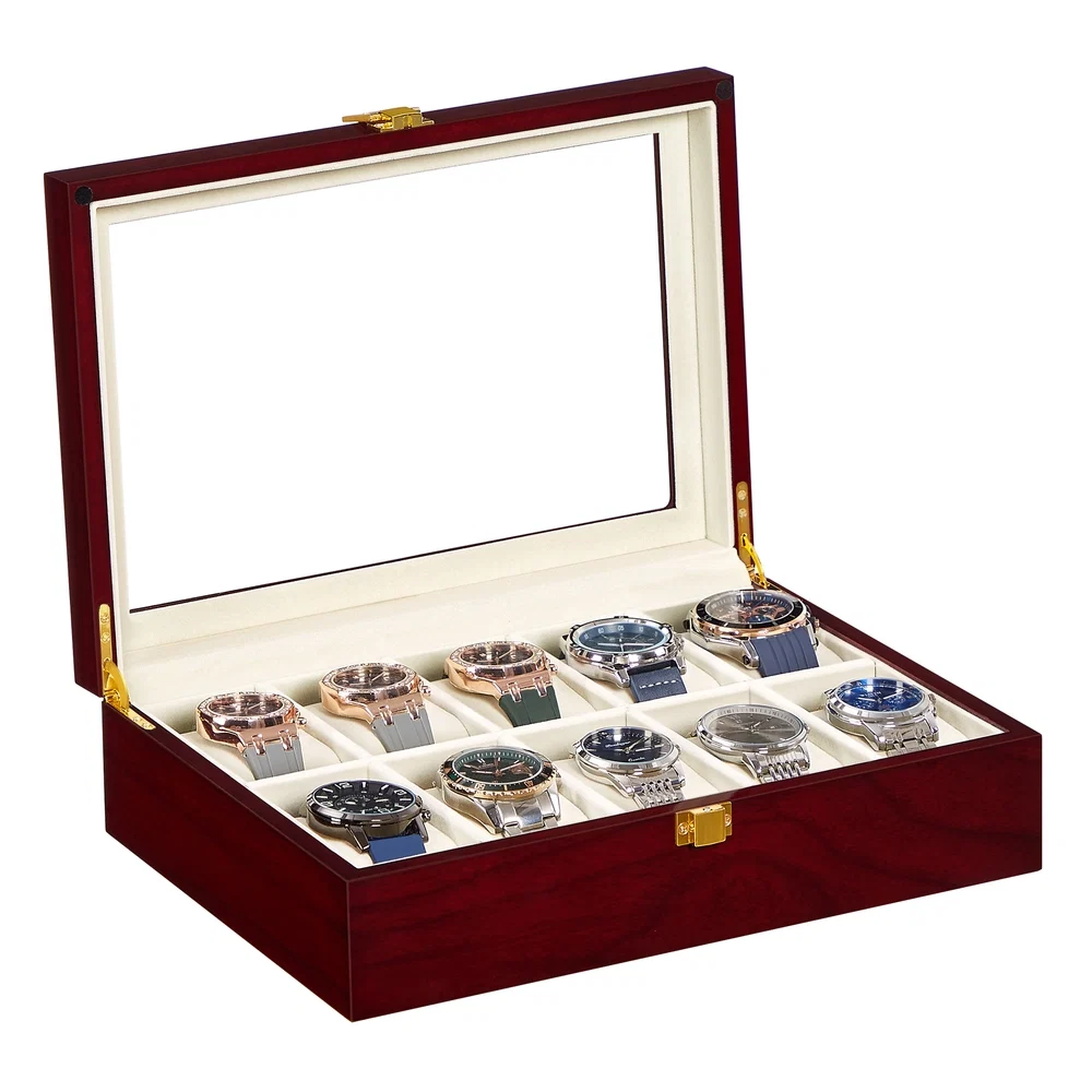 Comfortable SONGMICS 10 Slots Watch Box Unique