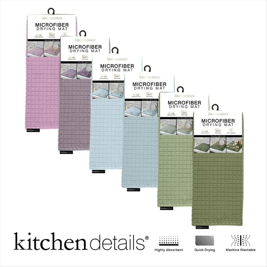 Lightweight DRYING MAT 15X20 OMBRE Quality