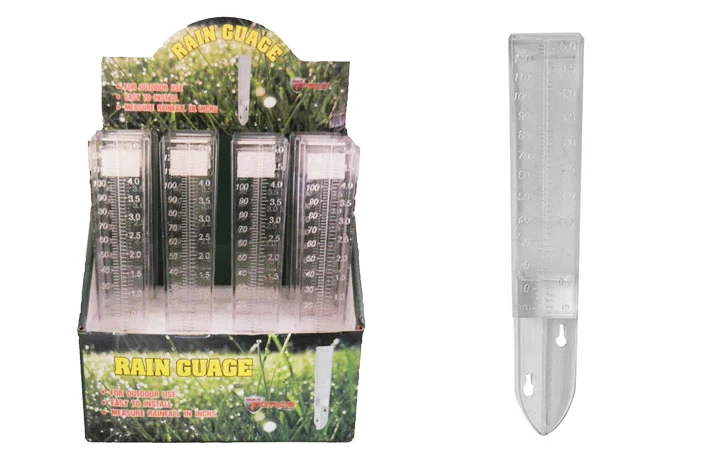 Green RAIN GAUGE Luxury