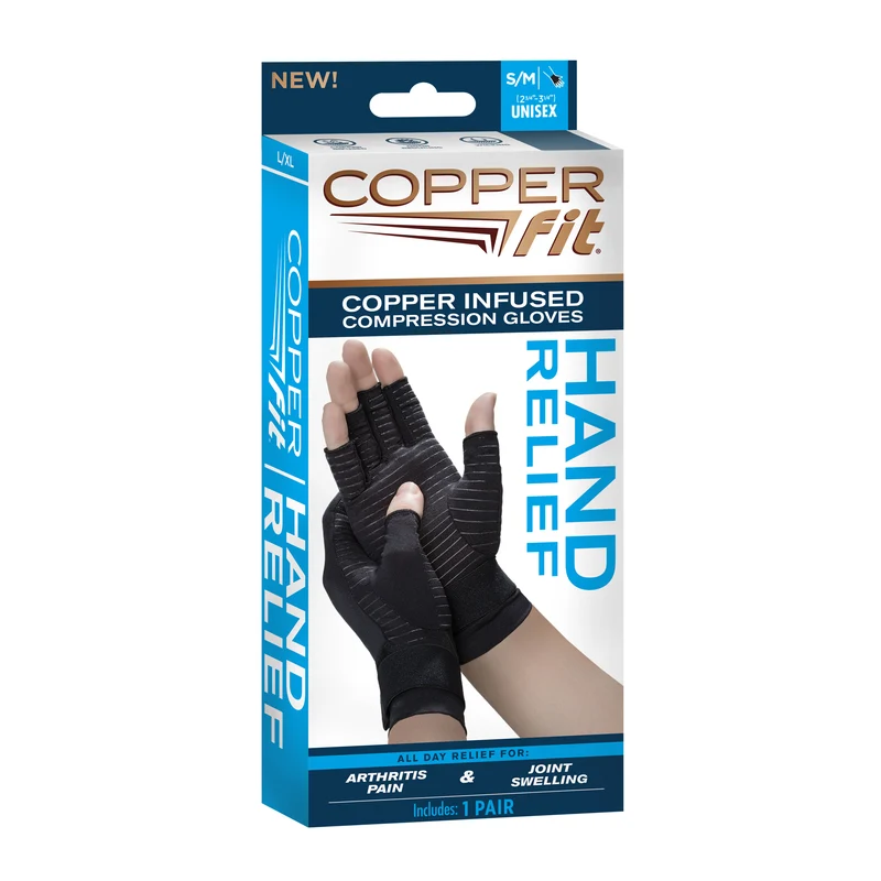 Trendy COPPER FIT COMPRESSION GLOVES Superior