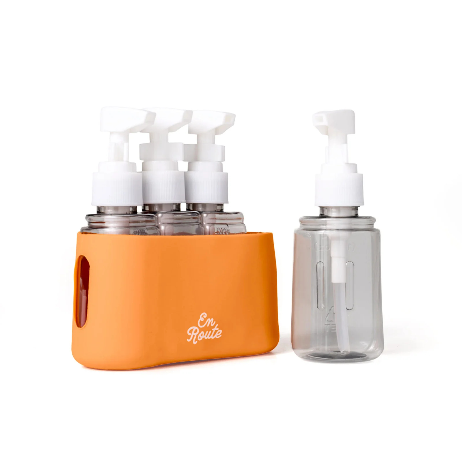 Natural EN ROUTE 4 PIECE TRAVEL BOTTLES Responsible