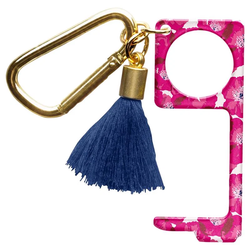 Exceptional SAFE TOUCH KEYCHAIN PINK POOPIES Functional
