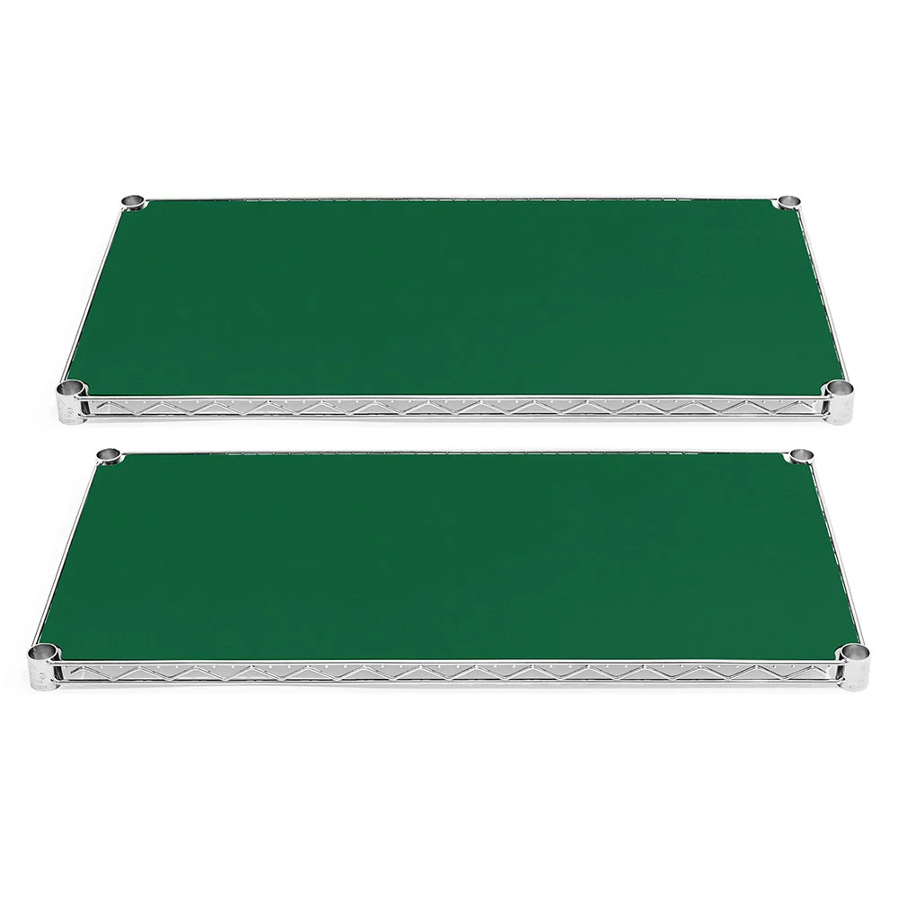 High-Performance 8 quot d Plastic Wire Shelf Liners 2-Pack – Green Unique