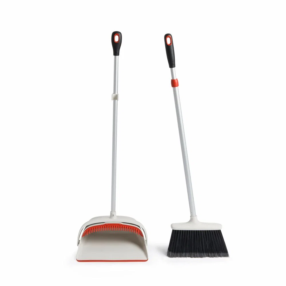 Enhanced OXO GG LARGE SWEEP SET W EXTENDABLE BROOM Premium Material