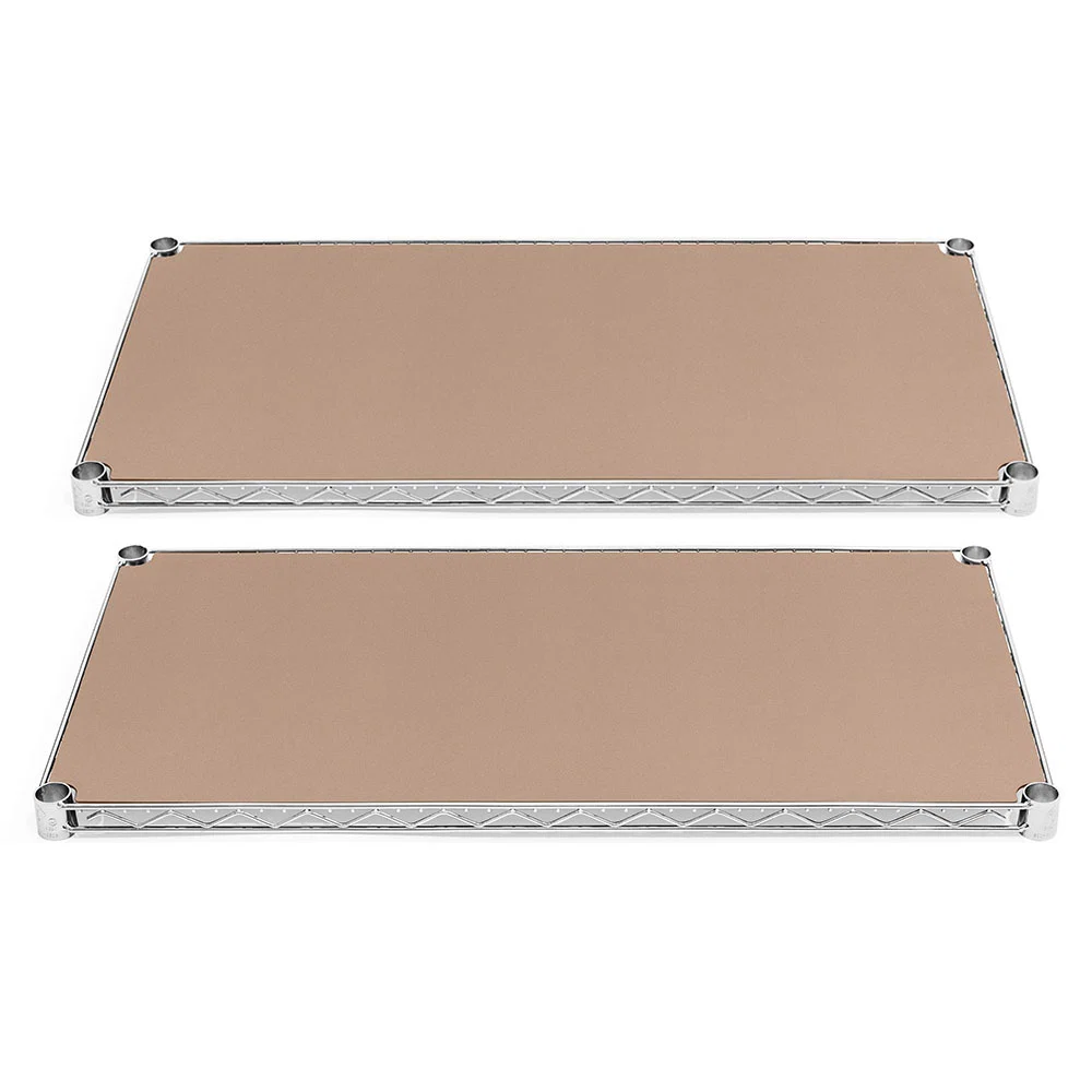 Secure 36 quot d Plastic Wire Shelf Liners 2-Pack – Beige Specialty