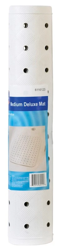 Artisan DELUXE BATH MAT 22 X 15 WHITE MEDIUM Excellent
