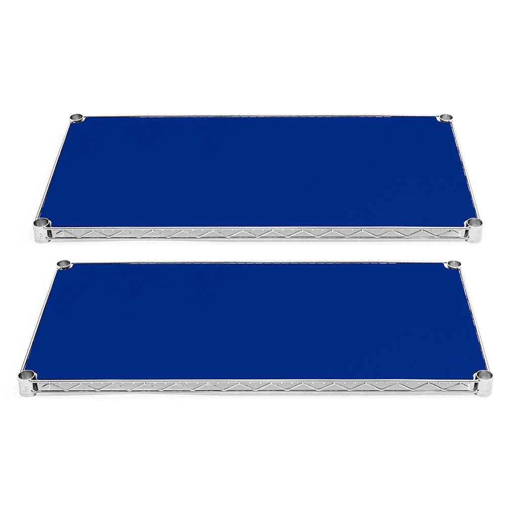 Exclusive 18 quot d Plastic Wire Shelf Liners 2-Pack – Dark Blue Recyclable