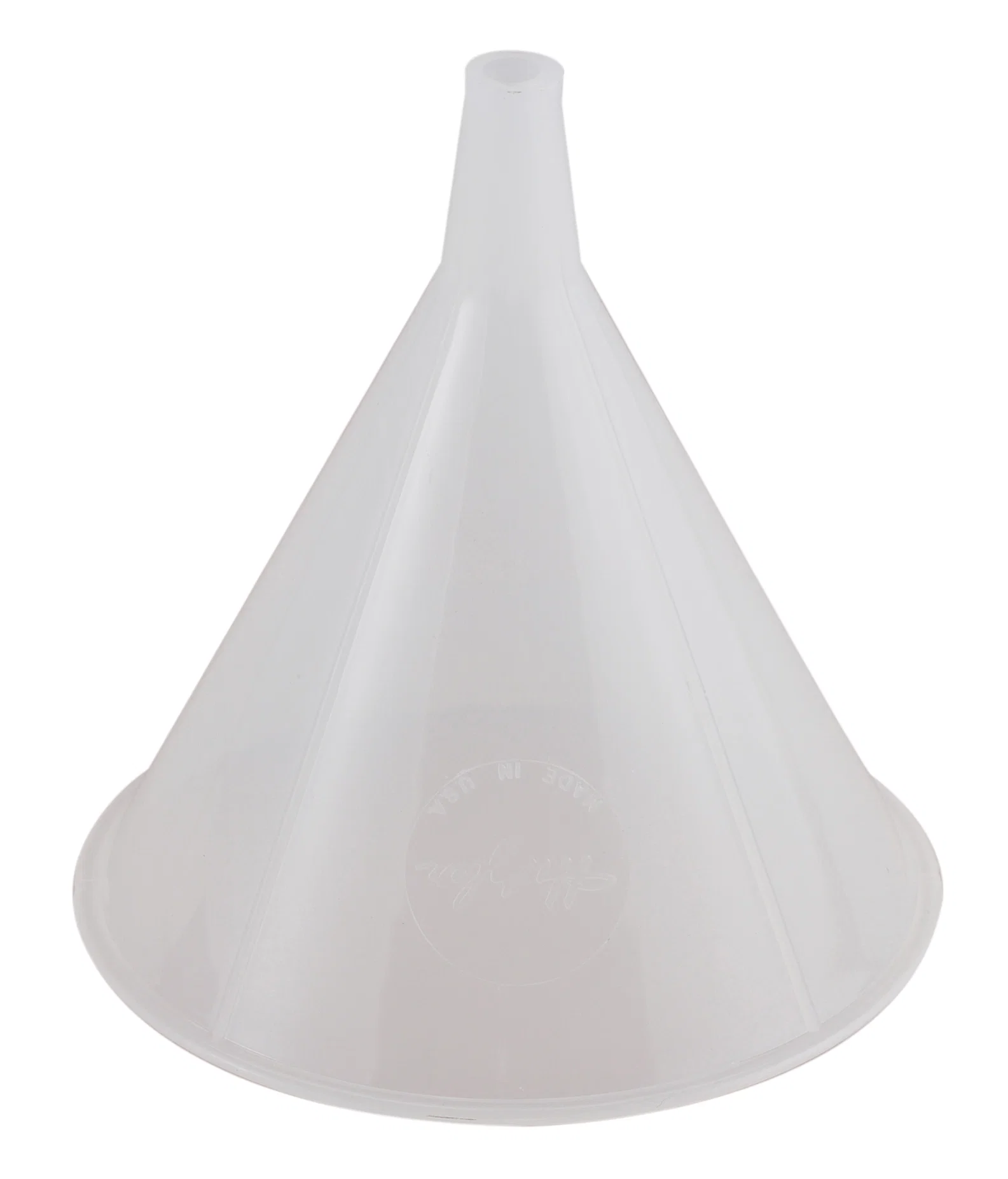 Fine Crafted PLASTIC FUNNEL 4OZ WHITE Flexible
