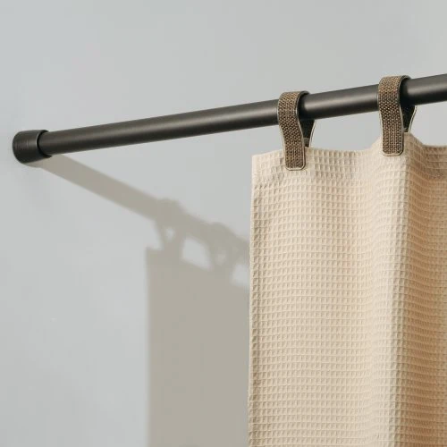 Excellent SHOWER CURTAIN ROD 26 quot X 42 quot BRONZE Premium