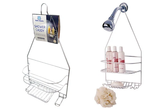 Selected SHOWER CADDY WHITE 18 quot X10 quot Certified