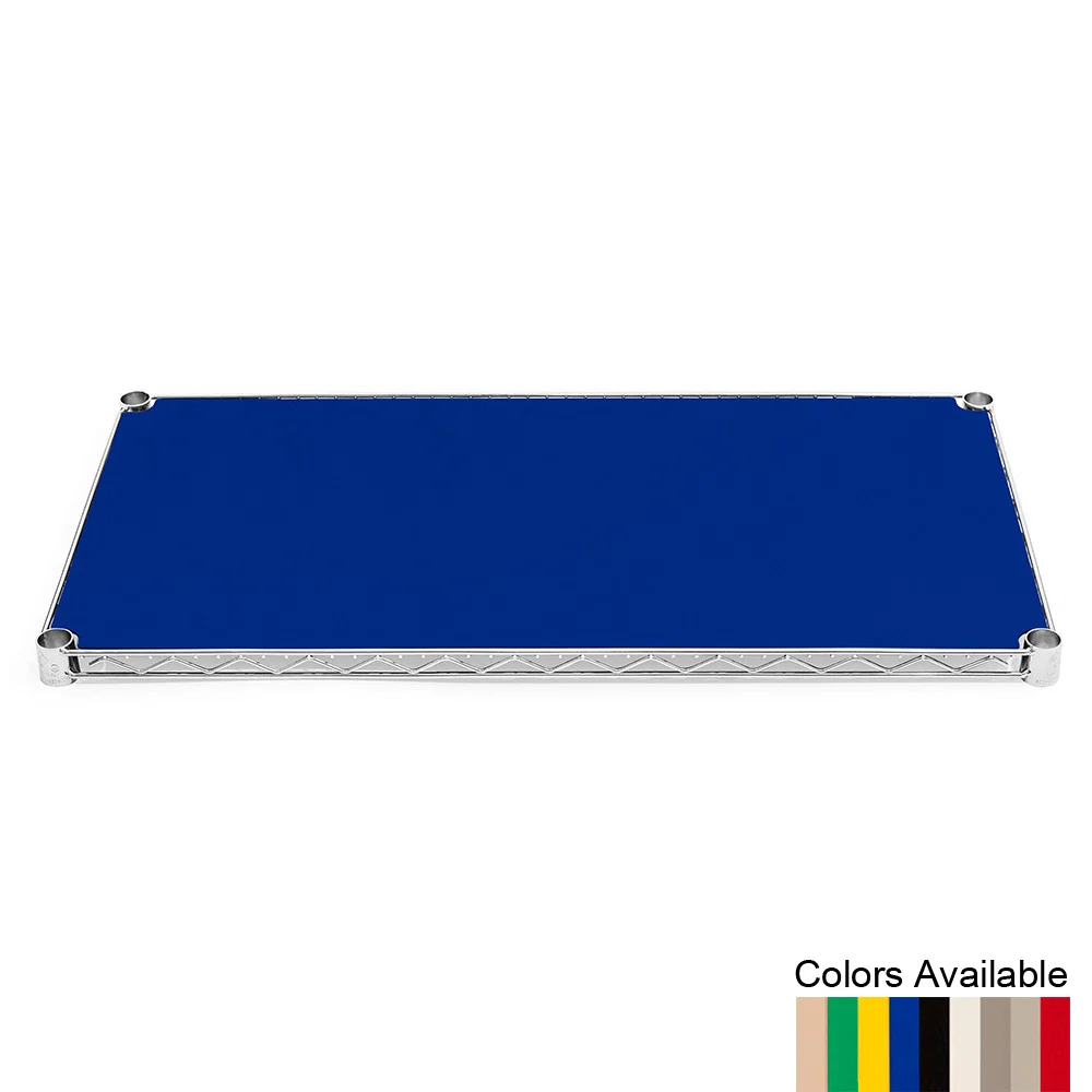 Convenient 18 quot d x 72 quot w Plastic Wire Shelf Liners for Enclosures Optimized