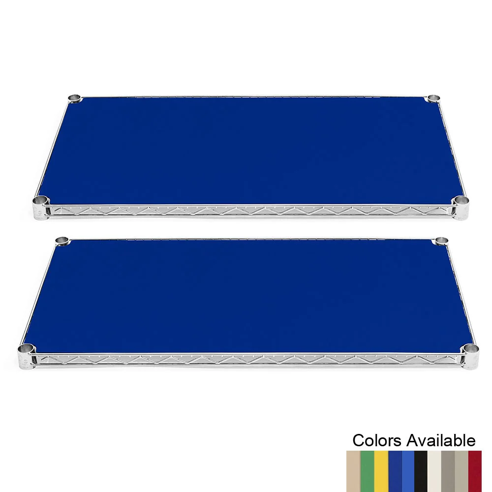 Practical 14 quot d x 36 quot w Plastic Wire Shelf Liners for Enclosures – 2-Pack Fine Crafted
