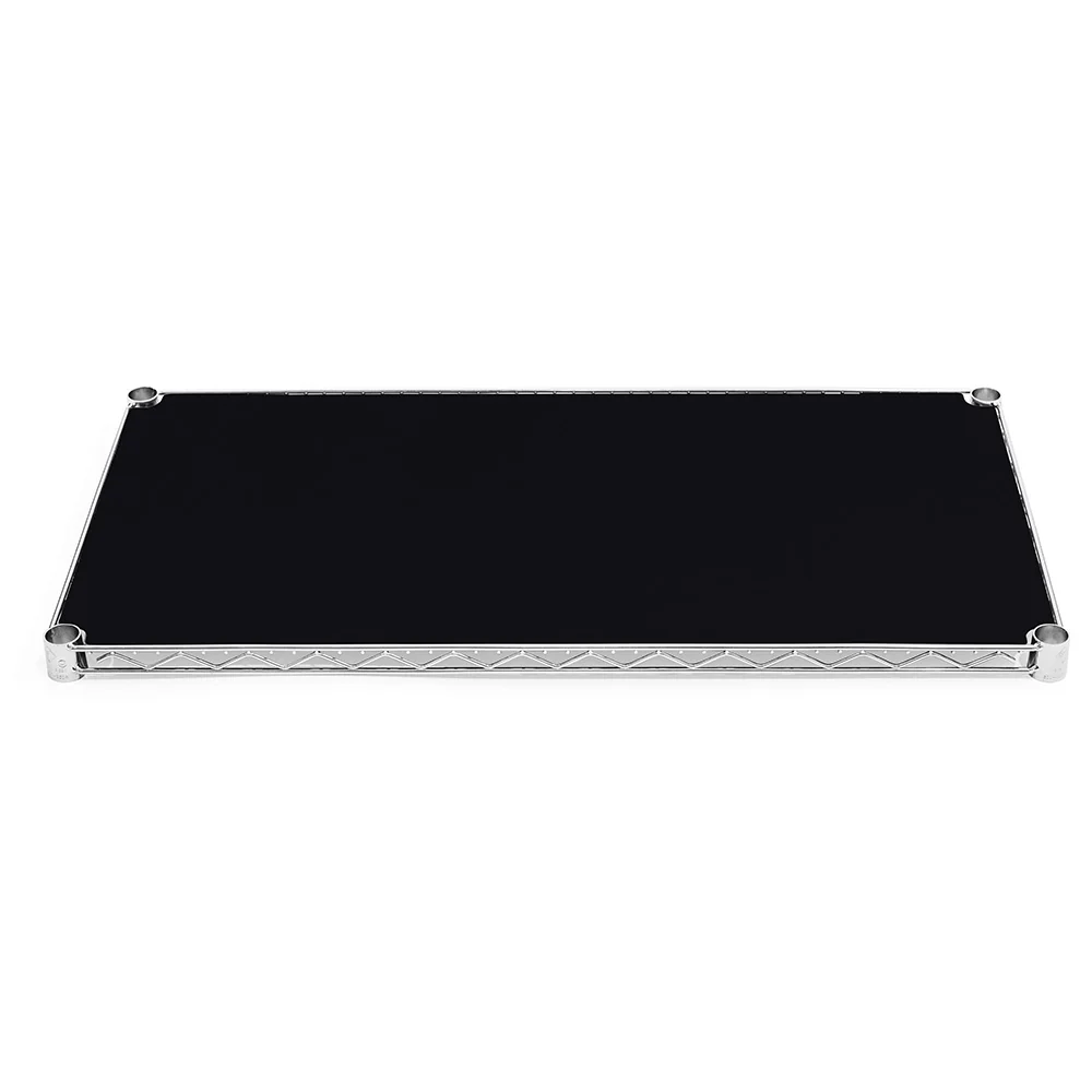 Trusted 10 quot d Black Poly Liners – 4-Pack Modern