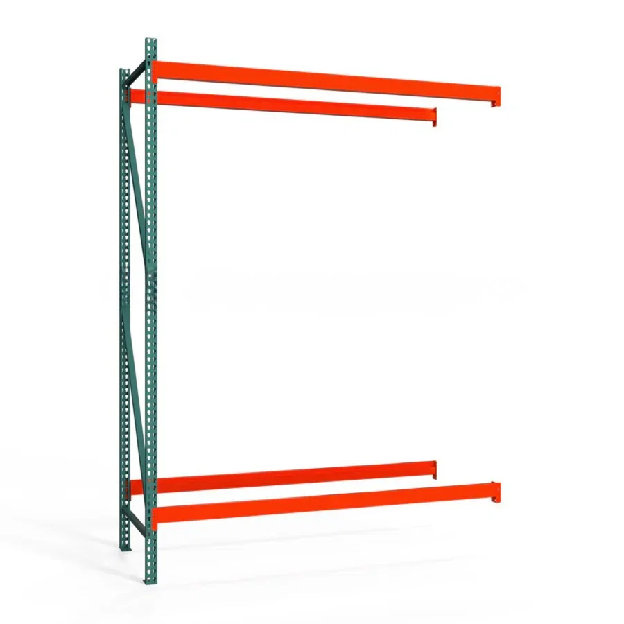 Authentic 2-Tier Teardrop Pallet Rack Add-On Units – Heavy Duty – 42 quot d x 144 quot h Elegant
