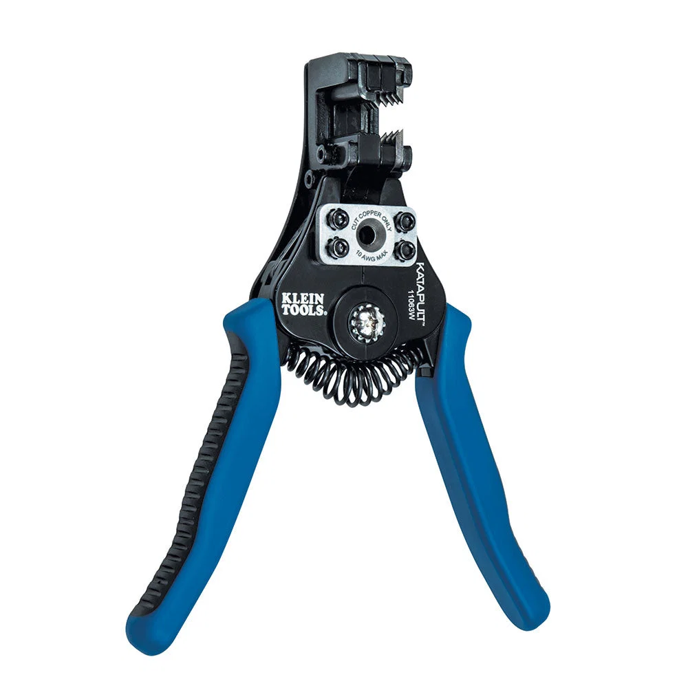 Prestigious Klein Katapult® Wire Stripper and Cutter for Solid and Stranded Wire 11063W Exceptional