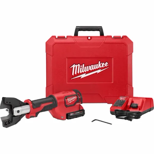 Official Milwaukee M18™ FORCE LOGIC™ CABLE CUTTER KIT 2672-21 Versatile